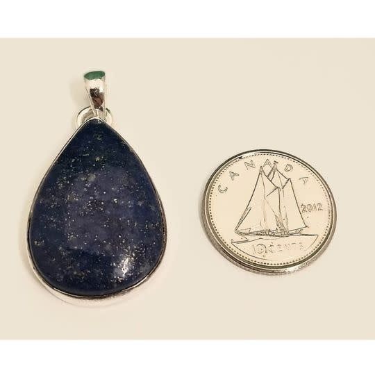 Lapis Lazuli Pendant F Sterling Silver