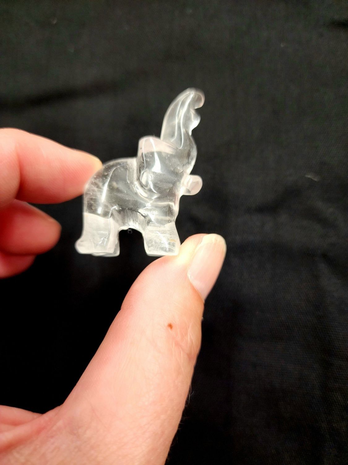 Lemurian Carved Elephant