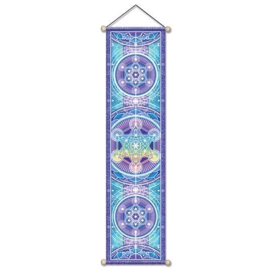 Affirmation Banner - &quot;Metatron Activation - 6&quot; X 24&quot;