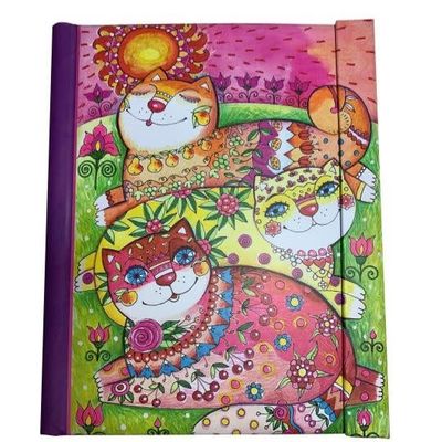 3 Happy Cats Journal