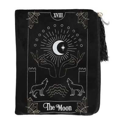 Zippered Tarot Bag - The Moon
