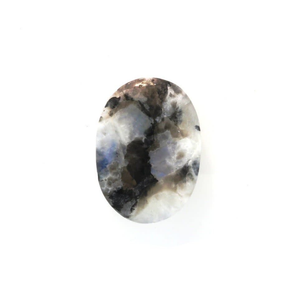 Worry Stone - Rainbow Moonstone