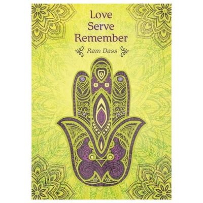 Love Serve Remember - Greeting Card