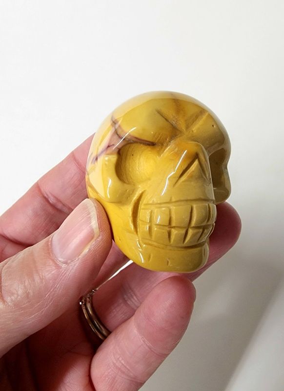 Mookaite Jasper Crystal Skull  2&quot;