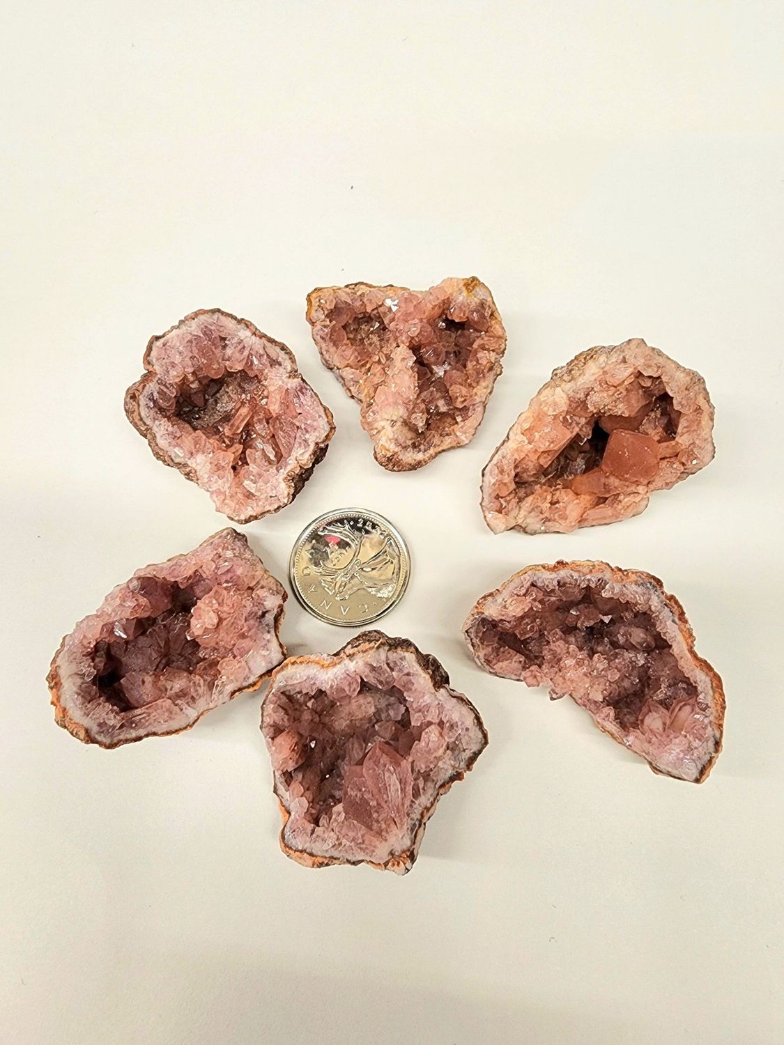 Pink Amethyst Clusters