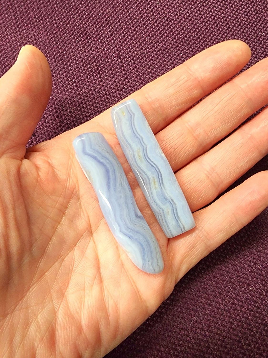 Blue Lace Agate Slab
