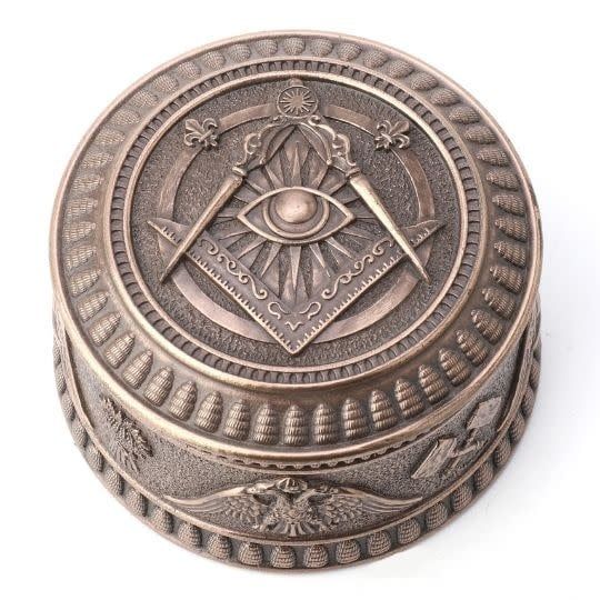 Masonic  Eye of Providence Trinket Box