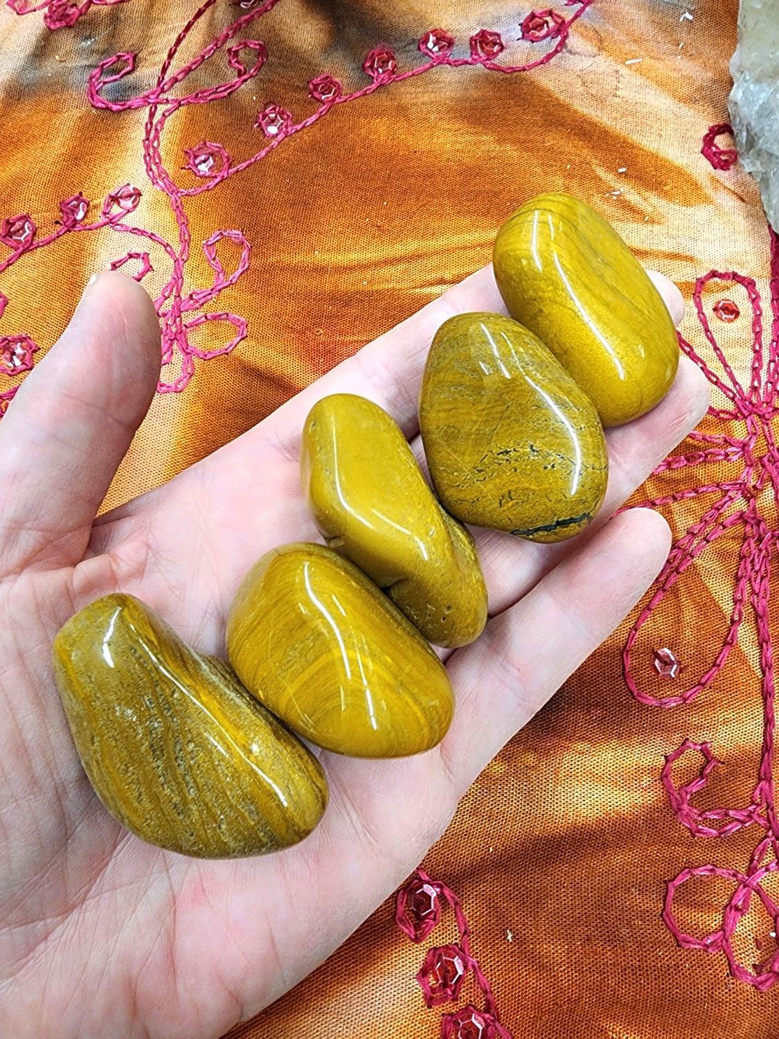 Yellow Jasper Tumble Large