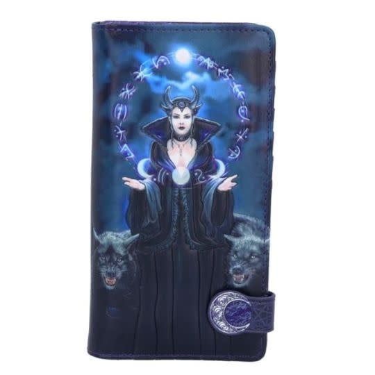 Embossed Wallet: Moon Witch