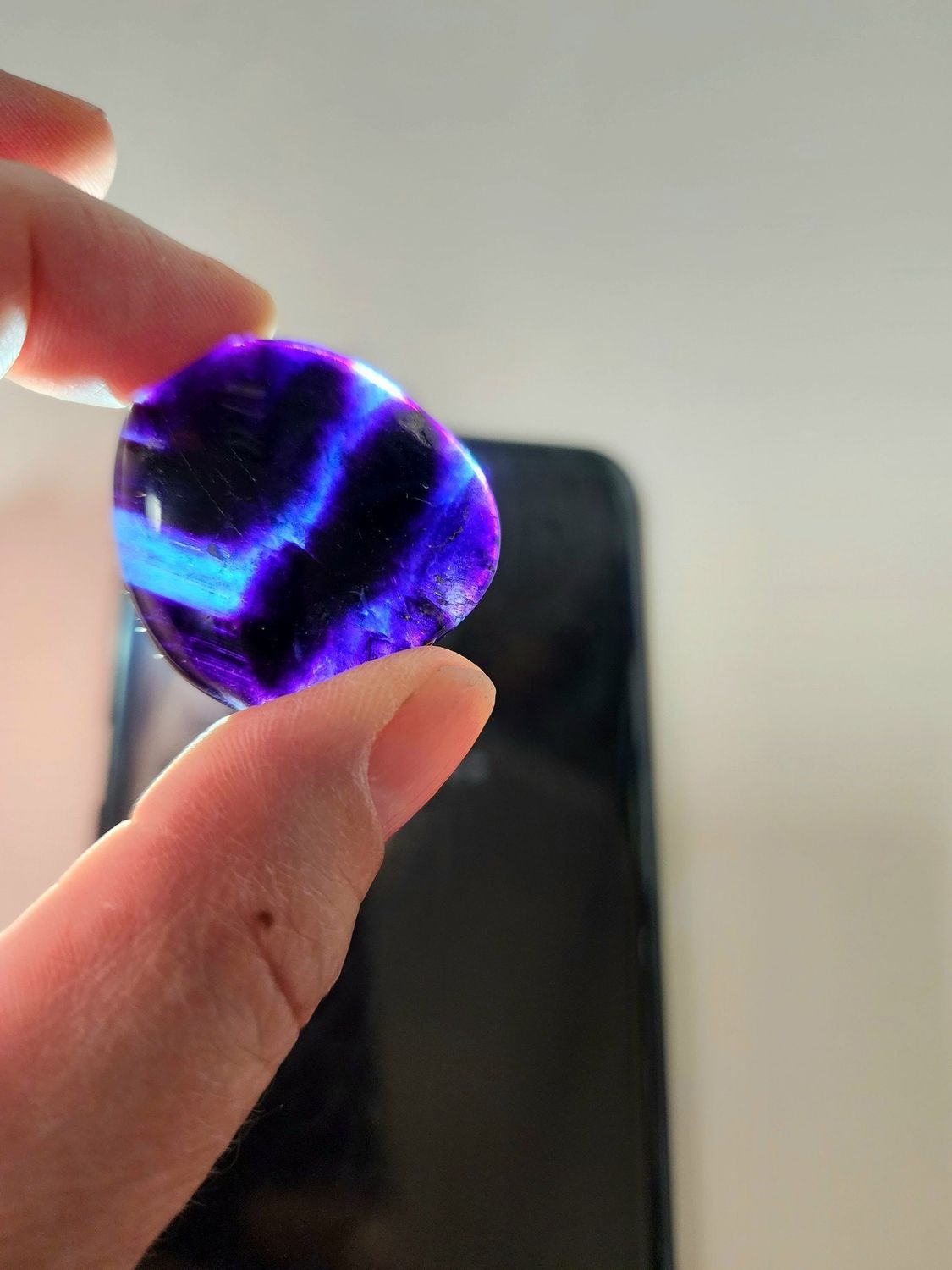 Blue Fluorite Polished $19
