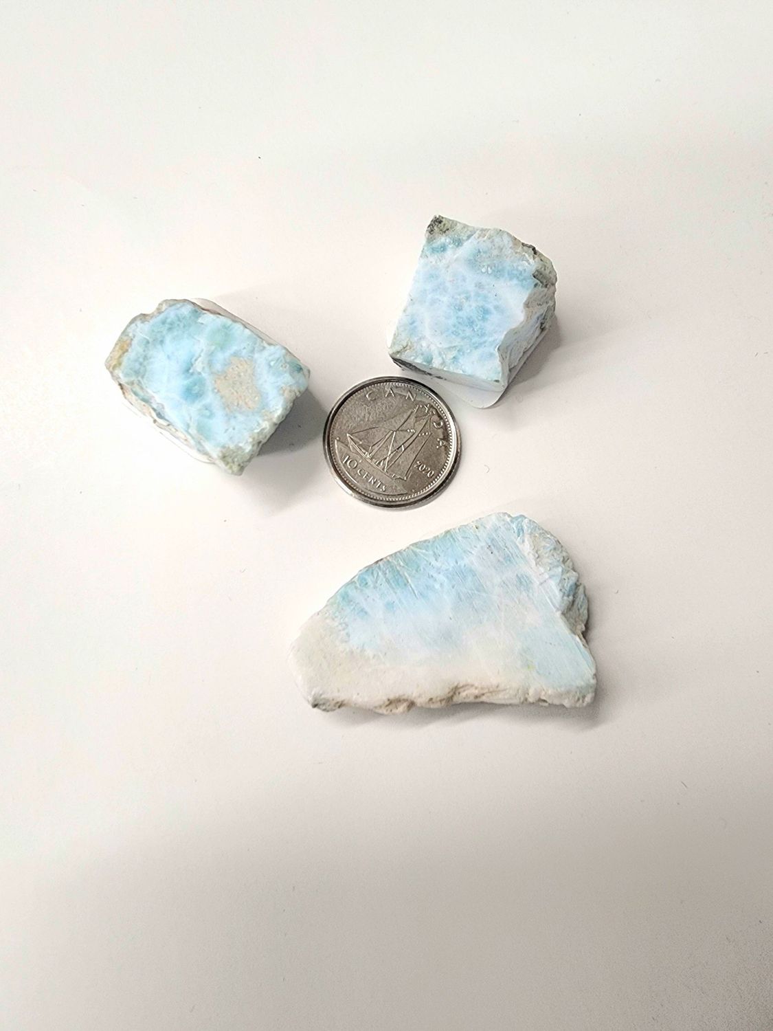 Larimar Slices