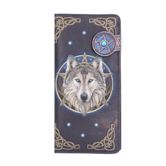Embossed Wallet: Wild One, Wolf