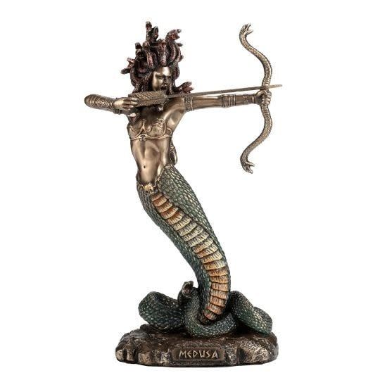Medusa Shooting Arrow Statue 6.25&quot;