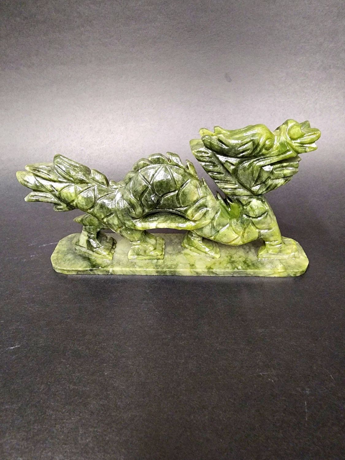 Green Jade Dragon 7&quot;