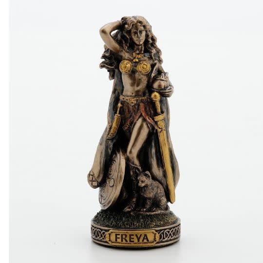 Norse Gods Miniatures Statue - Freya 3.25&quot;