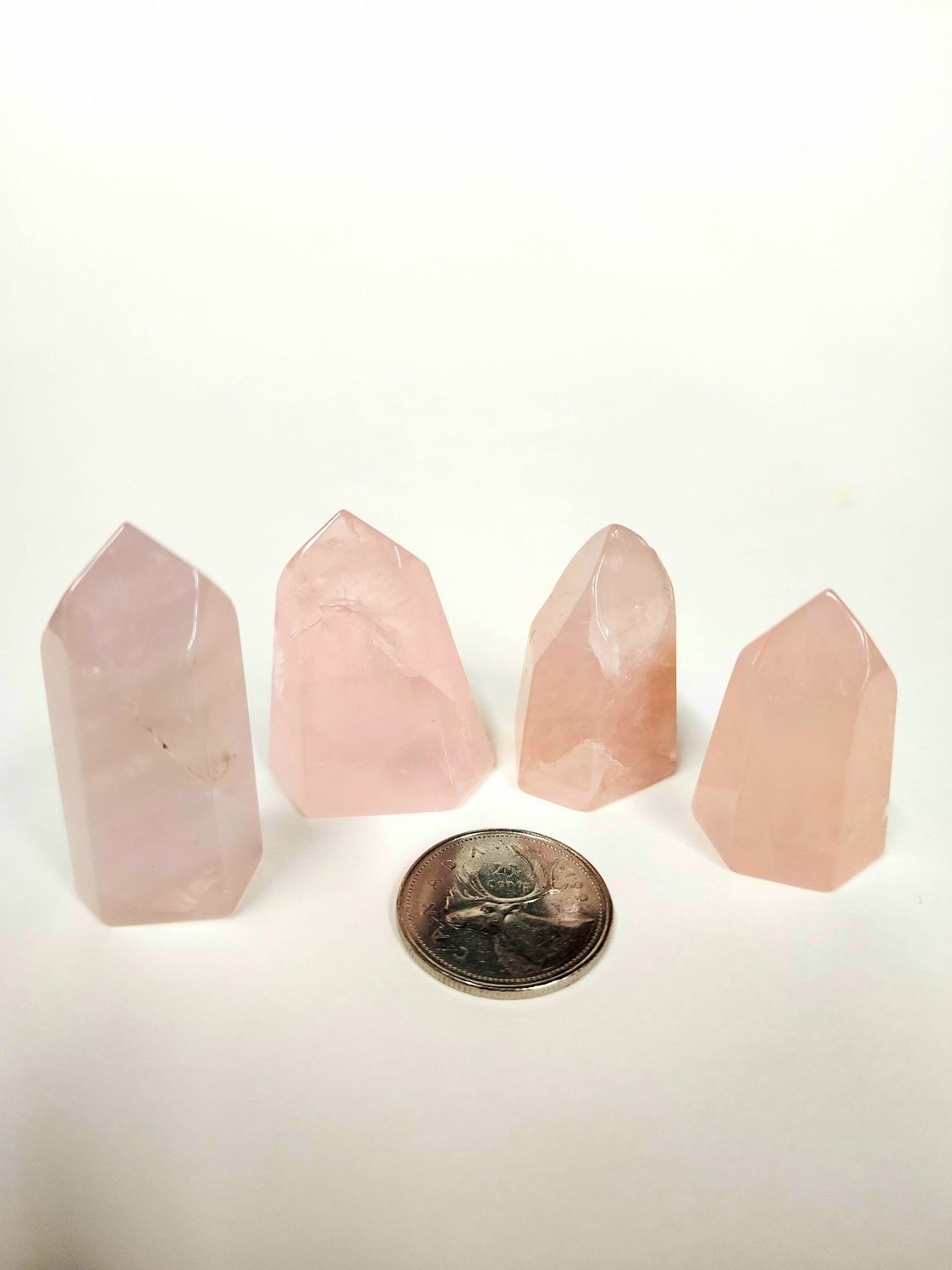 Rose Quartz Points / Generators Mini