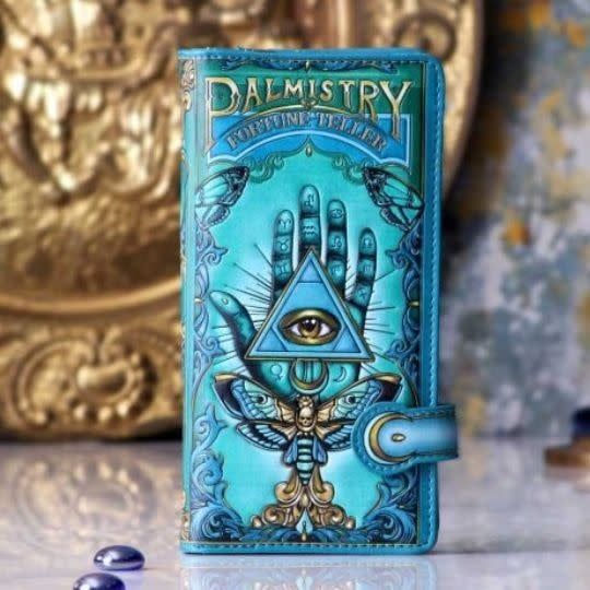 Embossed Wallet: Palmistry