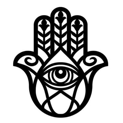 Fatima Hand Wall Decal  - 22&quot;