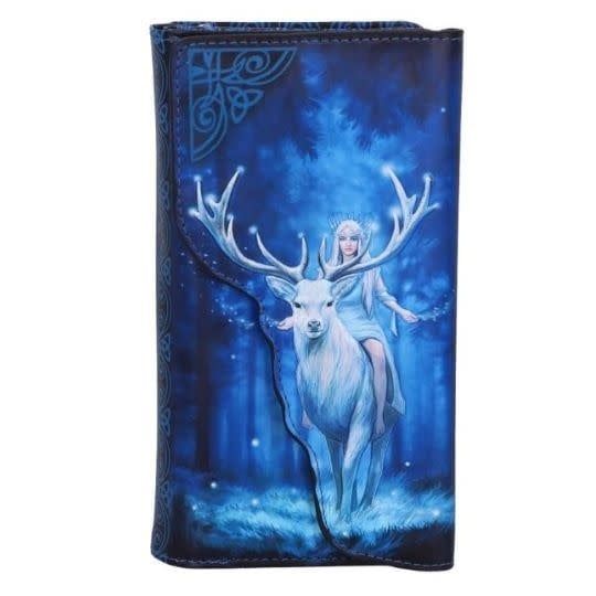 Embossed Vegan Wallet: Fantasy Forest