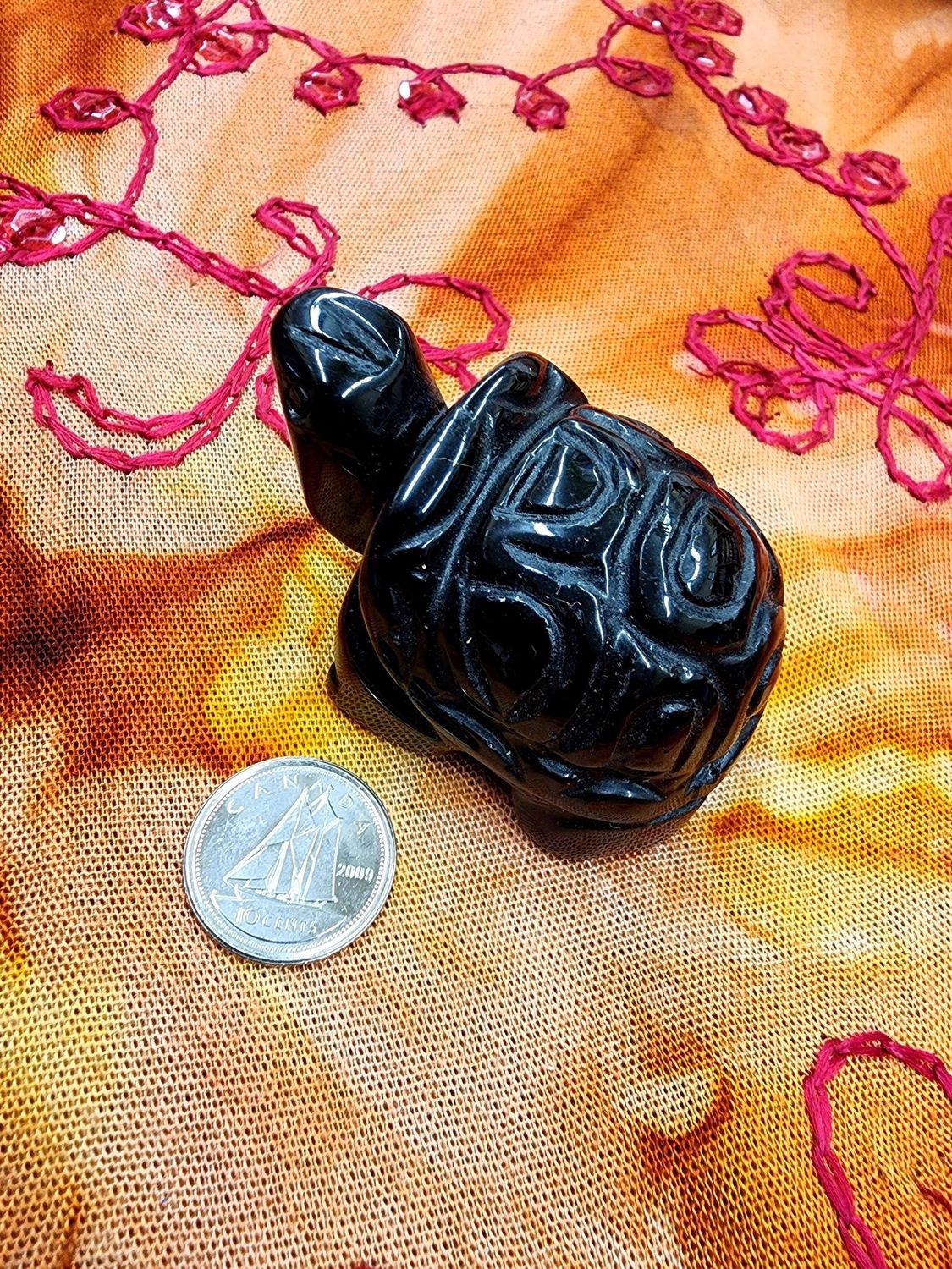 Black Obsidian Turtle