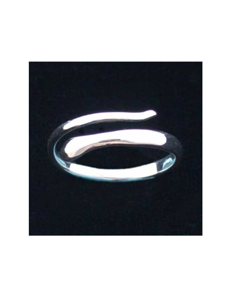 Snake Ring Sterling Silver - Size 7