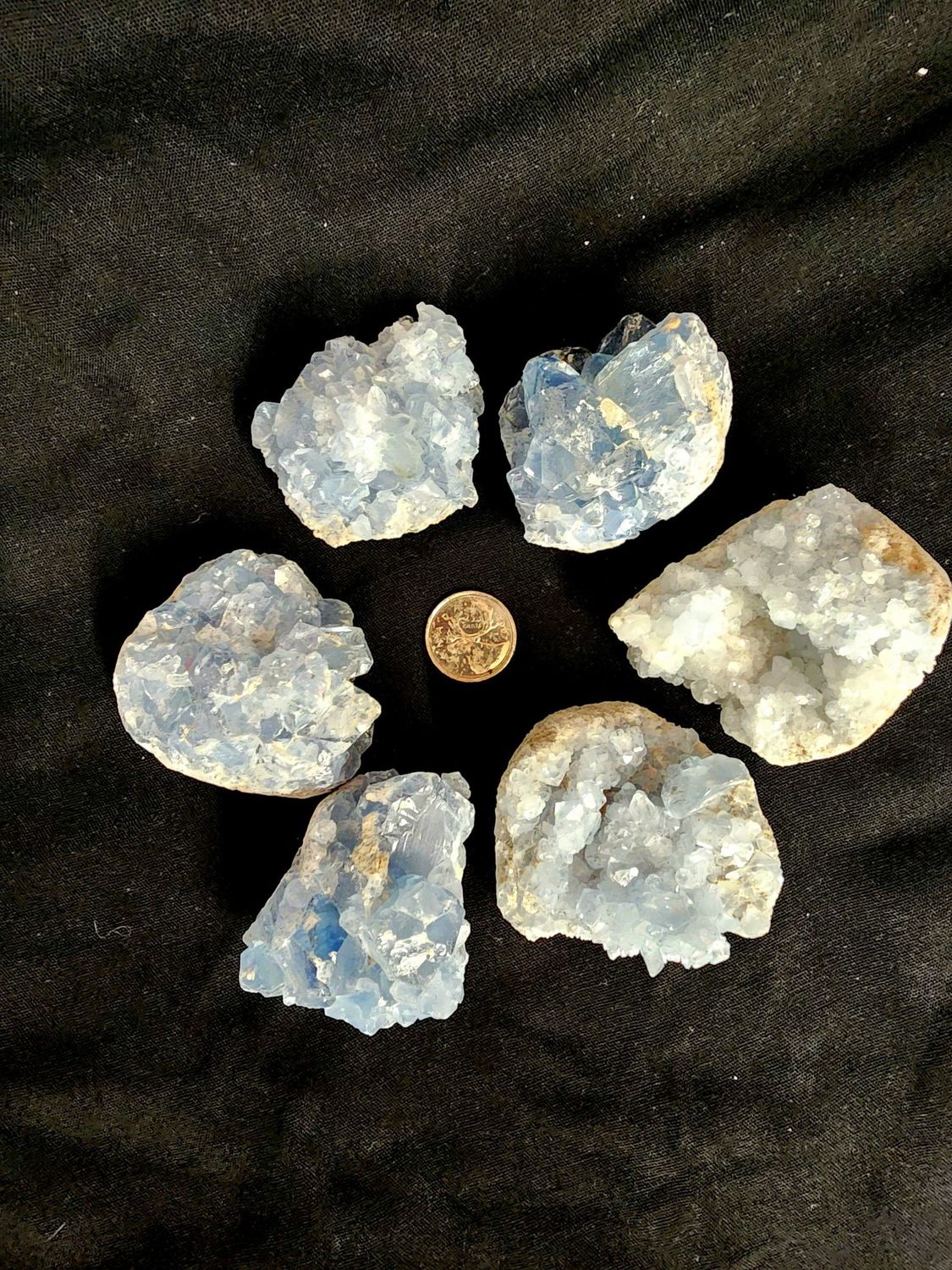 Celestite Clusters $35