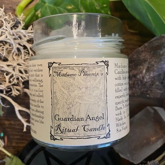 Madame Phoenix&#39;s Guardian Angel Ritual Candle