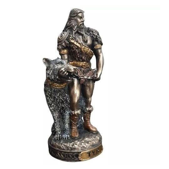 Norse Gods Miniatures Statue - Tyr 3.25&quot;