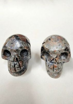 Brecciated Jasper Crystal Skulls 2&quot;