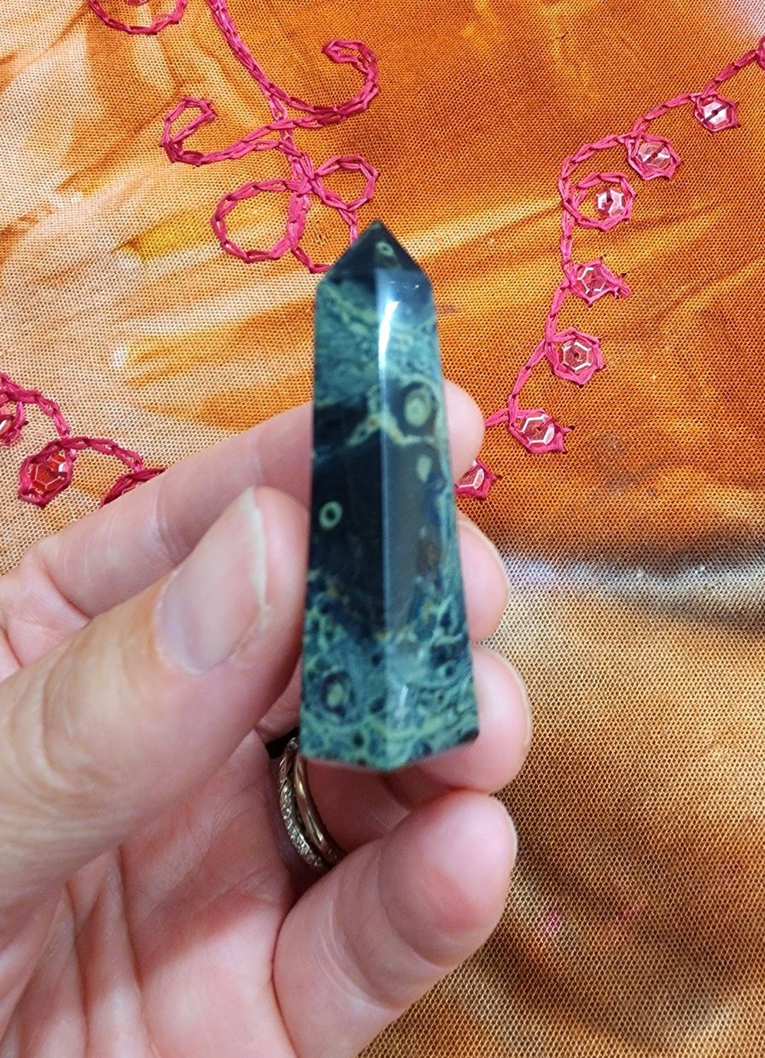 Kambaba Jasper Generator / Point 1.75&quot;