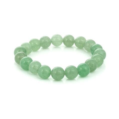 Large Green Aventurine Bracelet 8MM - 8-8.5&quot;
