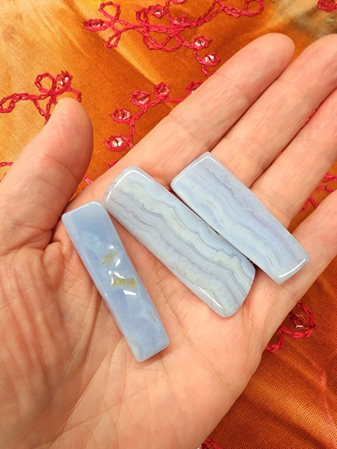 Blue Lace Agate Slab