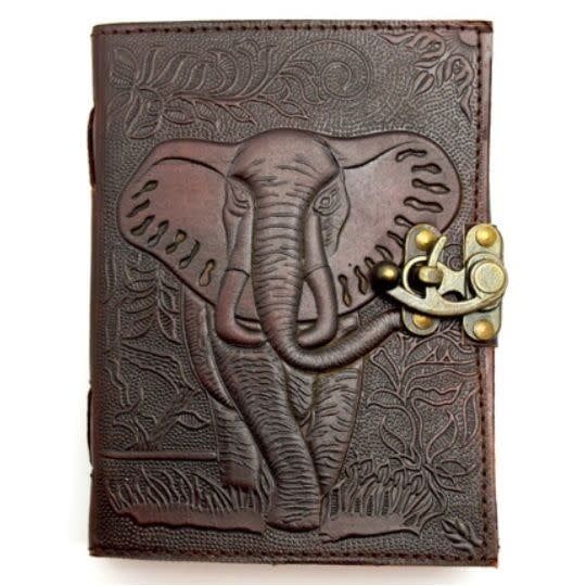 Elephant Leather 5&quot;x7&quot; Journal - A