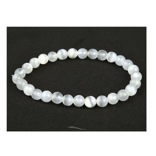 Selenite Bracelet 6mm
