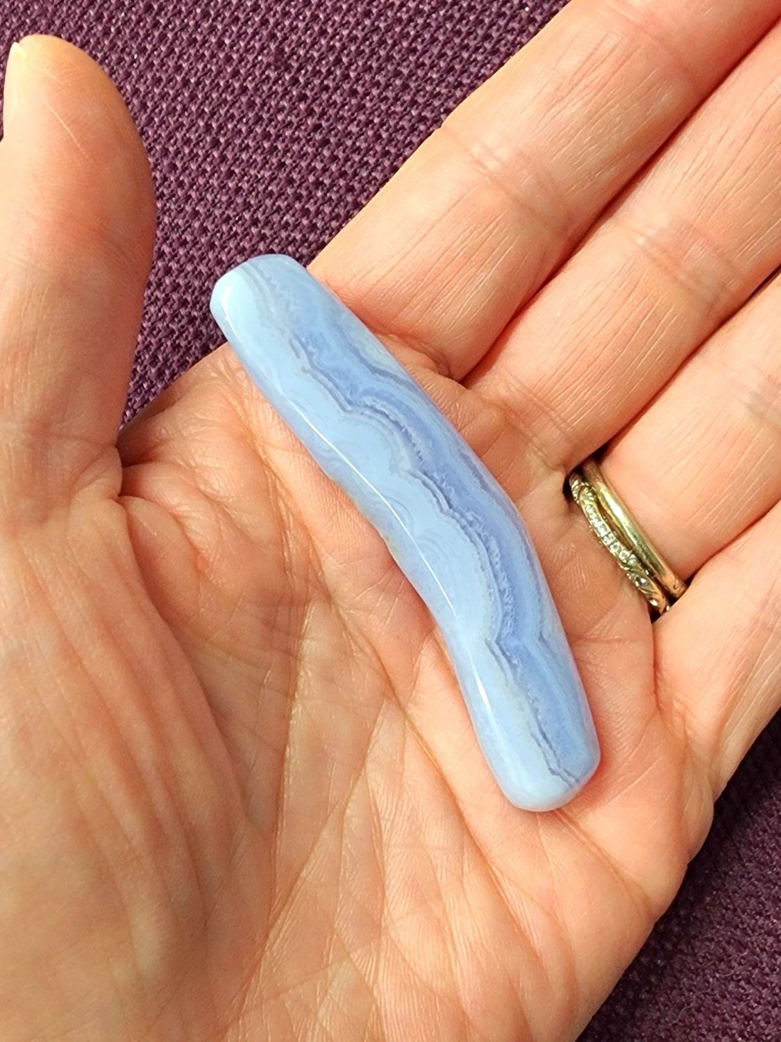 Blue Lace Agate Slab