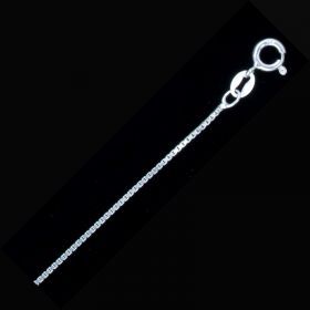 Sterling Silver Box Chain 16 inch