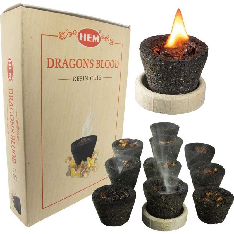 HEM Resin Cups - Dragons Blood