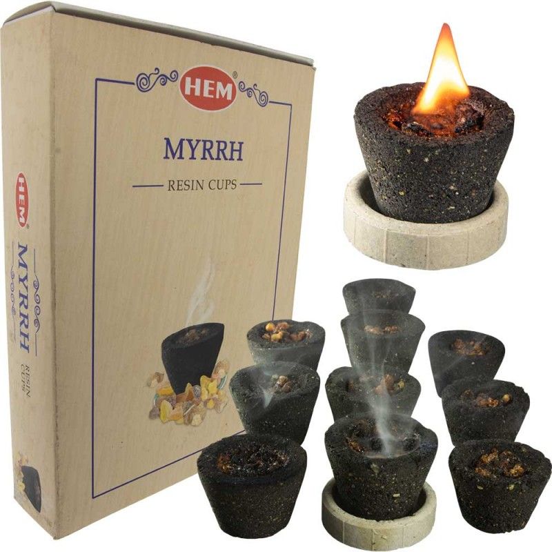 HEM Resin Cups - Myrrh