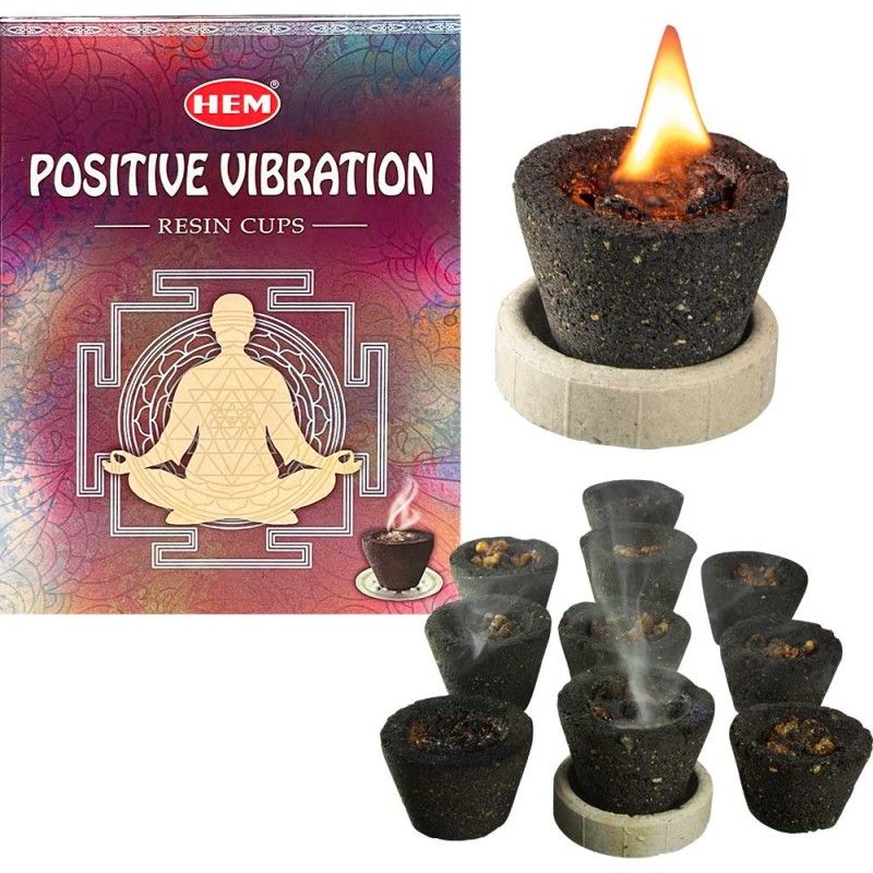 HEM Resin Cups - Positive Vibration