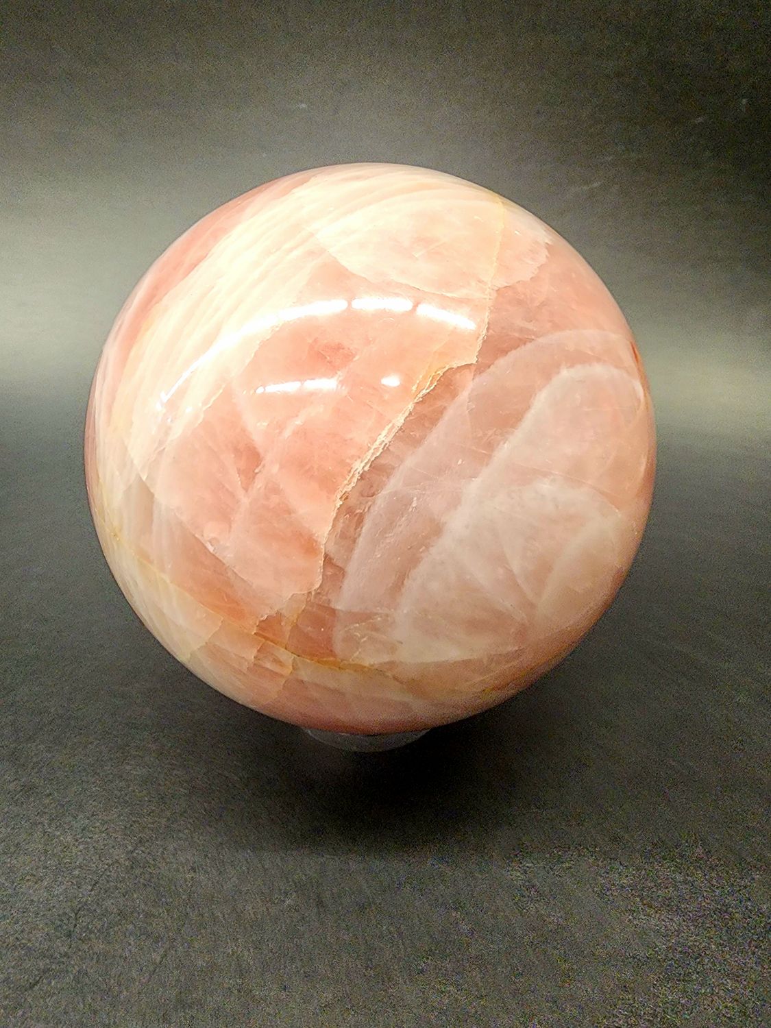 Rose Quartz Sphere 4.5&quot;