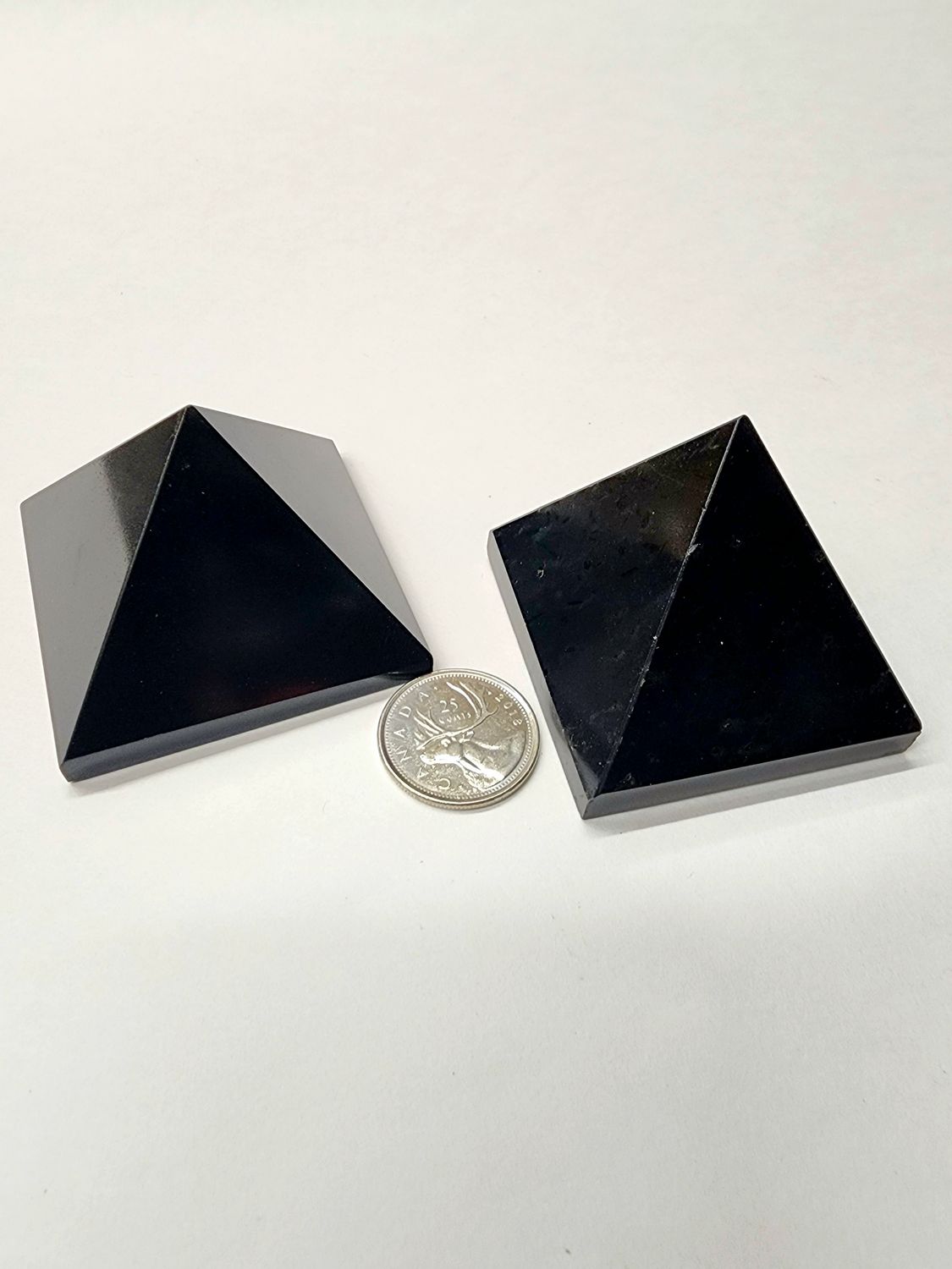 Black Tourmaline Pyramids 2&quot;