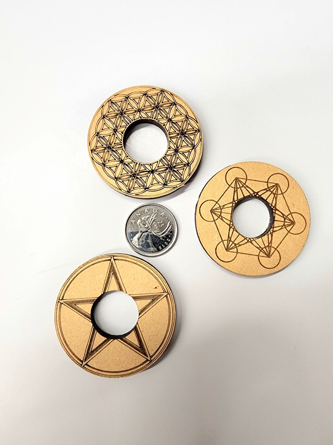 Wooden Sphere Holders / Stands Assorted