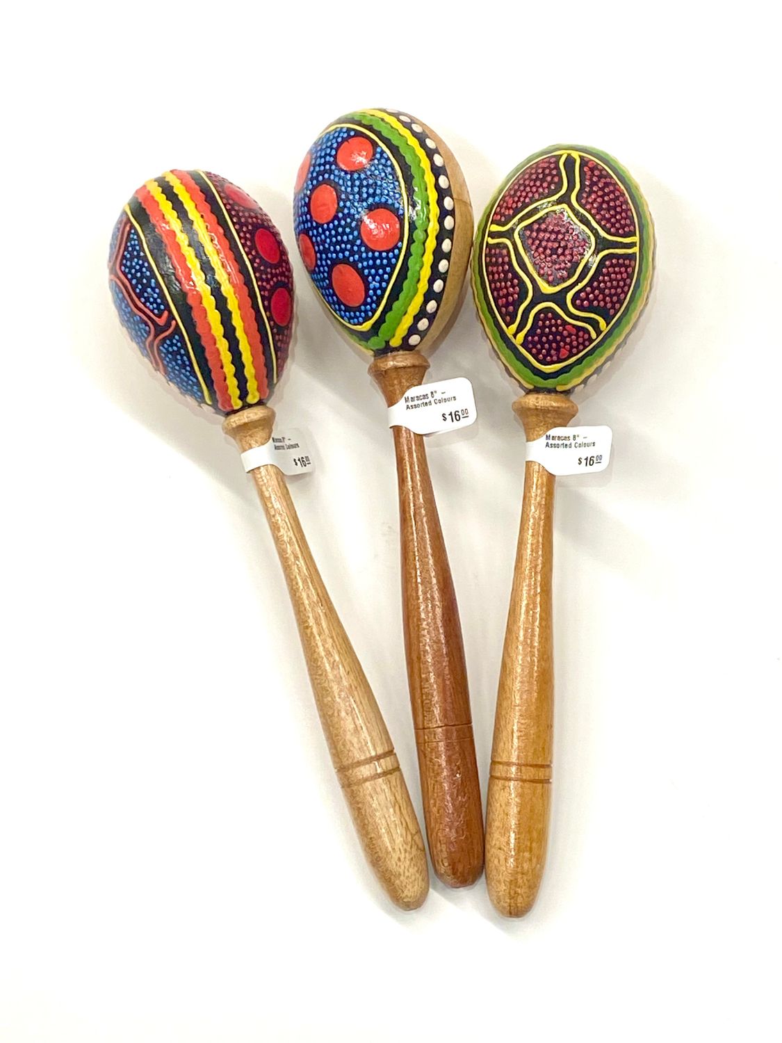 Maracas 8&quot; - Assorted Colours
