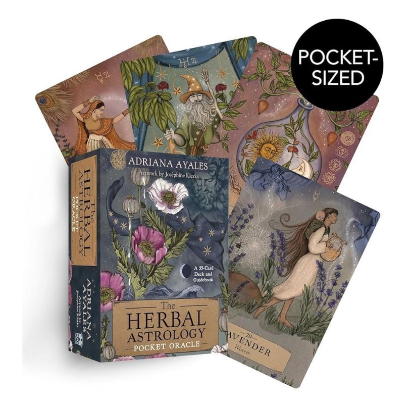Herbal Astrology Pocket Oracle by Adriana Ayales