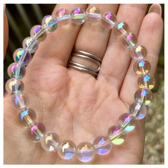 Angel Aura Quartz Bracelet 10mm