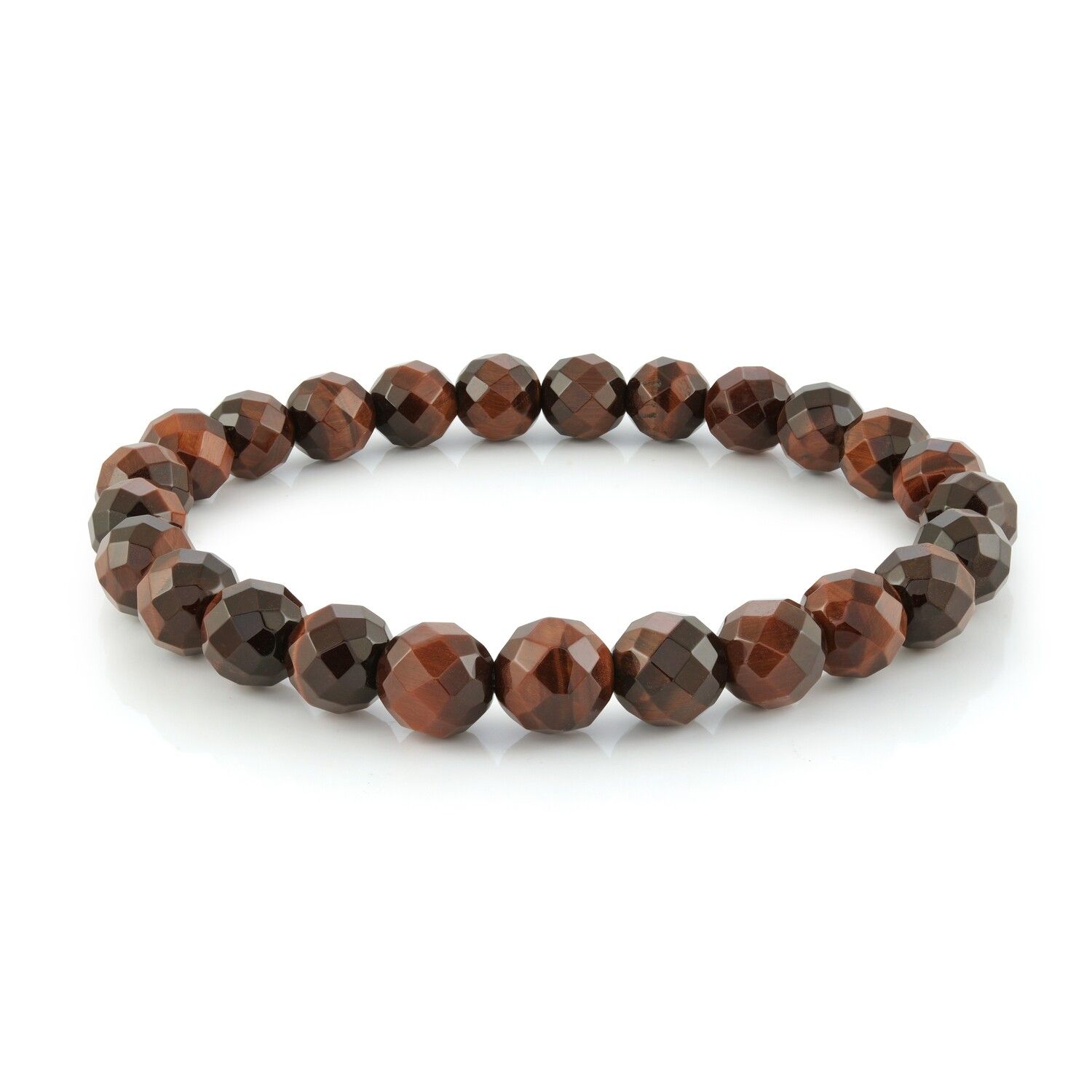 Faceted Red Tiger&#39;s Eye