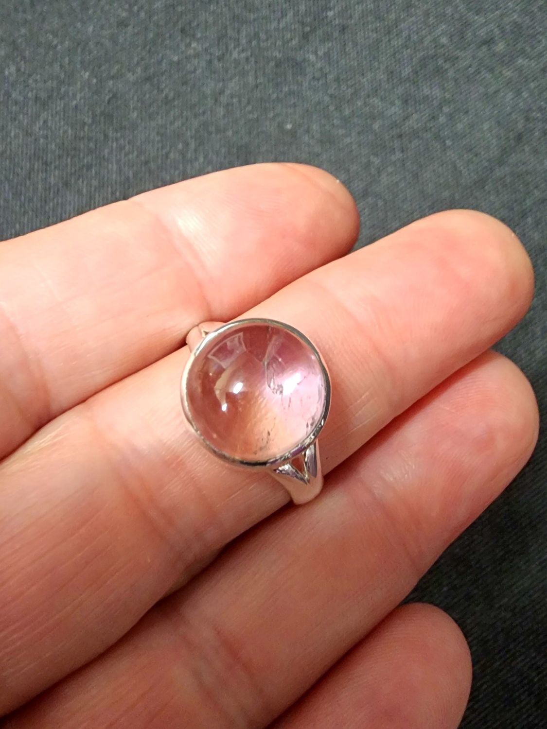 Ametrine Ring - Size 8 Sterling Silver