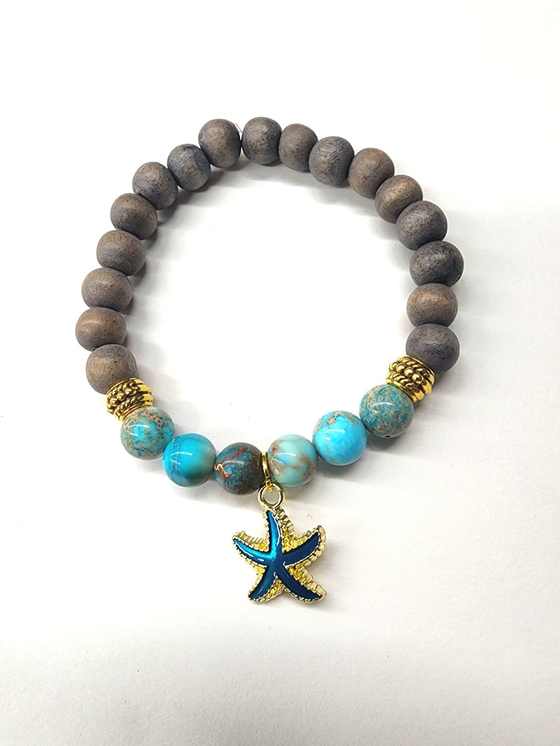 Ocean Charm 8mm Bracelet