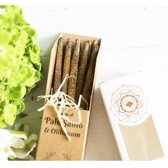 Palo Santo &amp; Oblibanum (Frankincense) Thick Incense