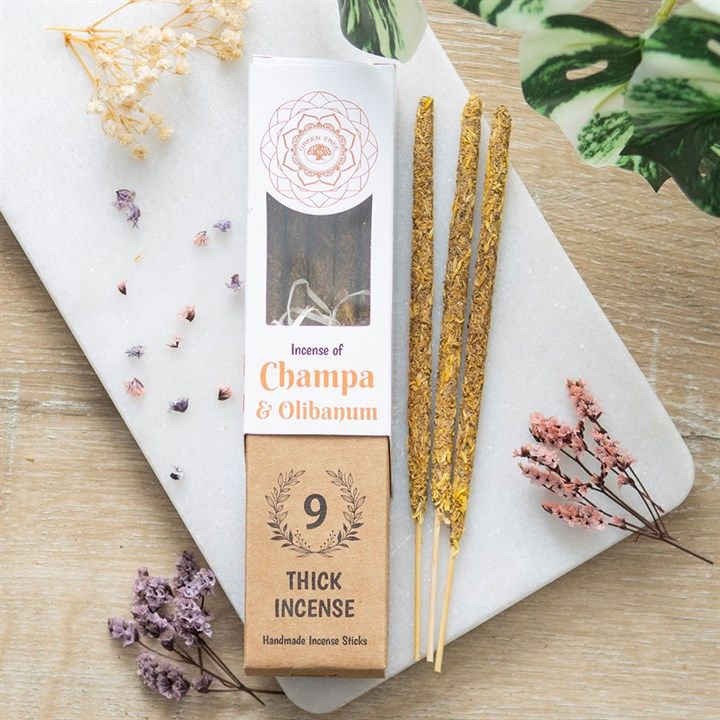Champa &amp; Oblibanum (Frankincense) Thick Incense